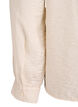 Bluse med V-hals og broderte bånd, Beige, Packshot image number 3