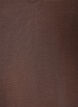 Bluse med 3/4 ermer, Brun, Packshot image number 2