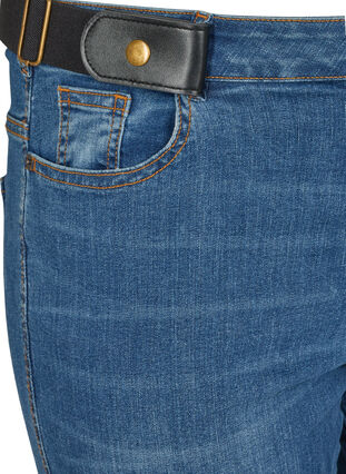 Zizzi Elastisk belte, Svart, Packshot image number 2