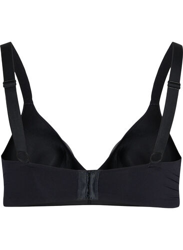 BH med vatterte skåler, Black, Packshot image number 1