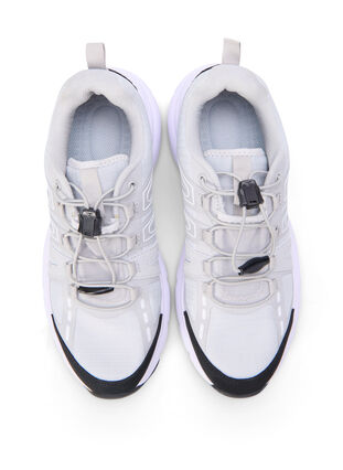 Zizzi Wide fit - Sneakers med elastiske lisser, Vapor Blue, Packshot image number 2