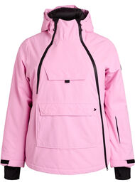Funksjonell skianorakk med hette, Rosa