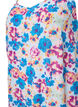 Sommerkjole i viskose med stropper, Multi Flower AOP, Packshot image number 2