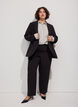 Klassisk blazer med enkel knappelukking, Svart, Model image number 1