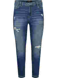 Ripped Amy jeans med super slim fit