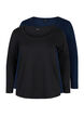 Basisgenser i bomull, 2 stk., Black/Navy B, Packshot image number 0