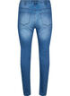 Jeggings med splitt, Dark blue, Packshot image number 1