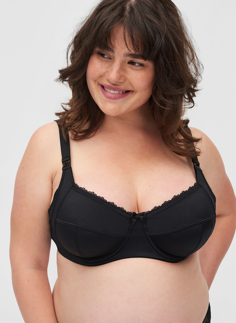 Amme-BH med bøyle, Black, Model image number 0