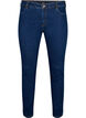 Emily jeans i smal passform og normalt h&oslash;y midje, Bl&aring;, Packshot image number 0