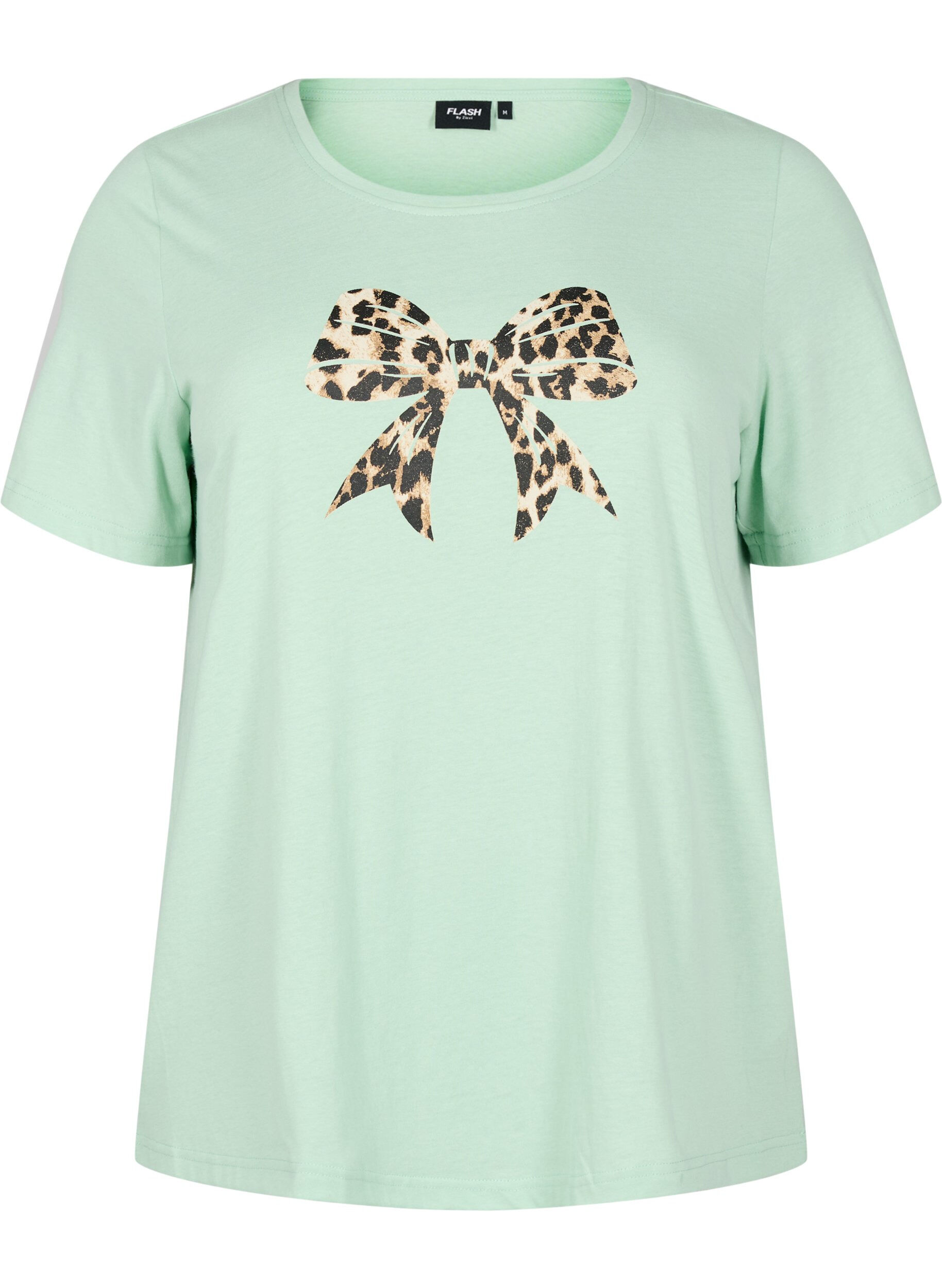 Zizzi FLASH - T-skjorte med motiv, Gr&aring;, Packshot image number 0