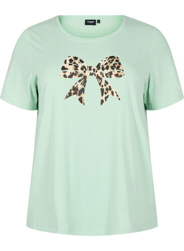Zizzi FLASH - T-skjorte med motiv, Grå, Packshot image number 0