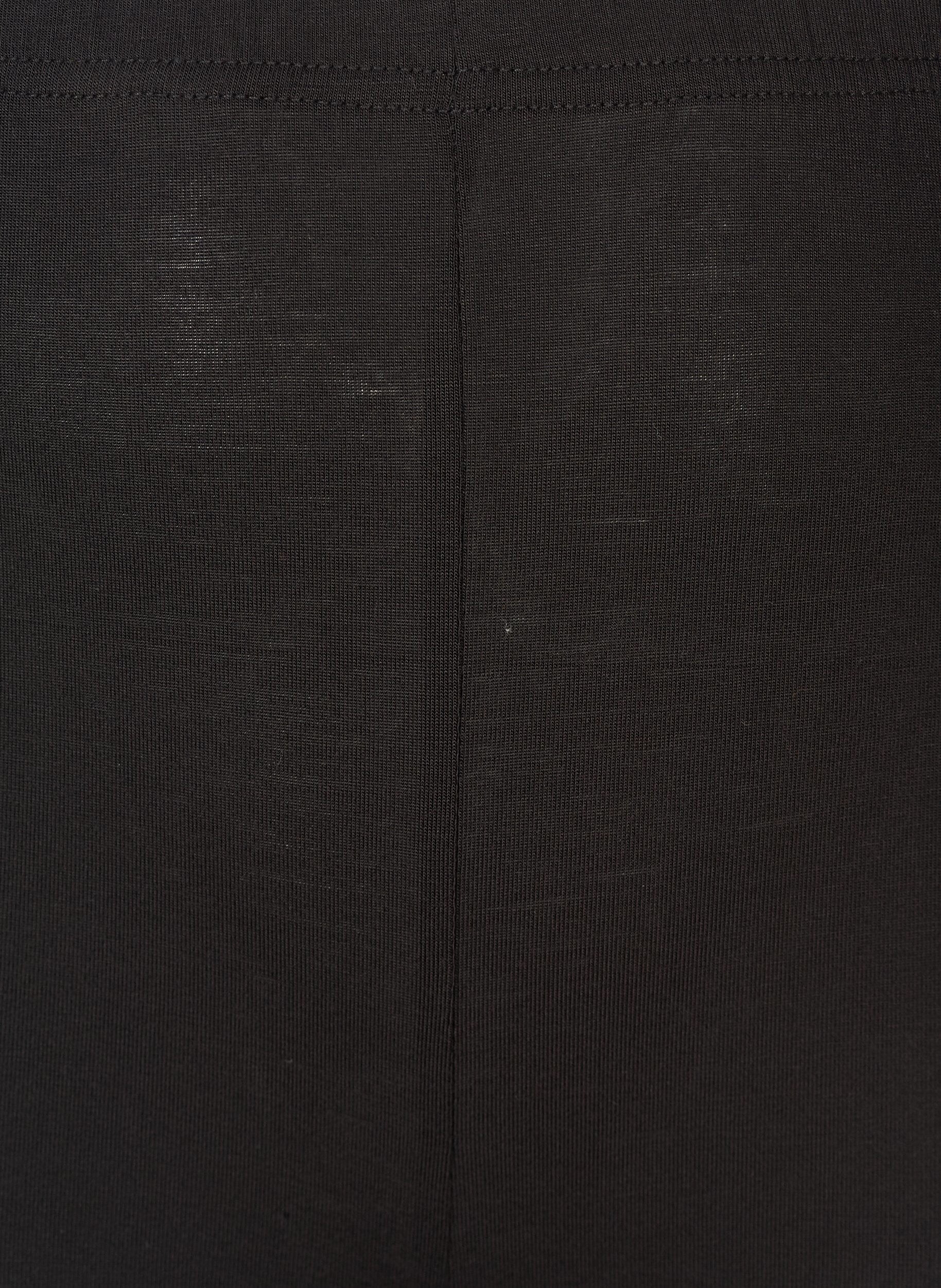 ZizziBasis leggings i viskose, Svart, Packshot image number 2