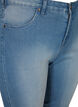 Amy capribukser med h&oslash;yt liv og super slim fit, Bl&aring;, Packshot image number 2