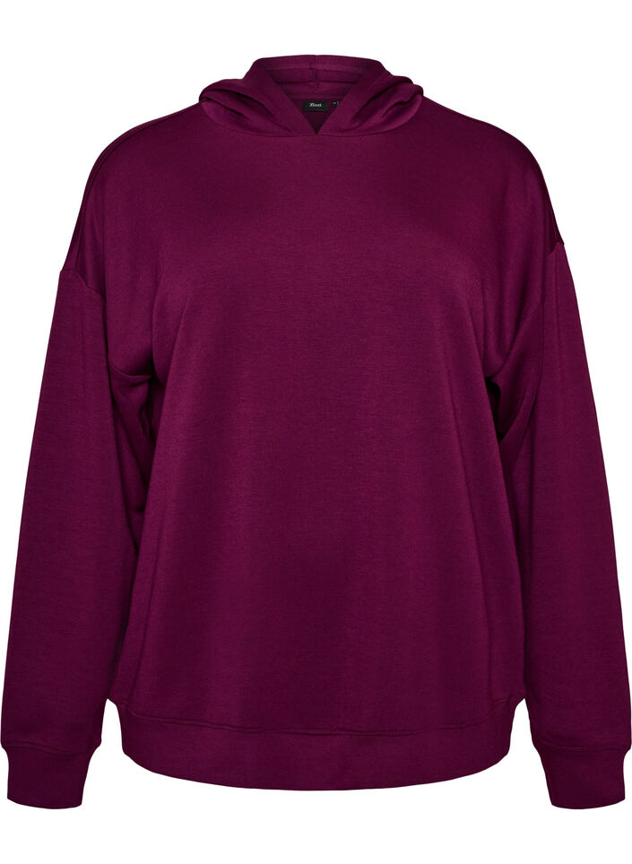 Jersey hettegenser, Lilla, Packshot image number 0