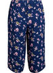 Culottebukser med m&oslash;nster, Bl&aring;, Packshot image number 1