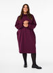 Turtleneck kjole i A-linjefasong, Rød, Model image number 1