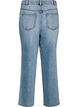 Kiana jeans med straight fit og h&oslash;y midje, Bl&aring;, Packshot image number 1