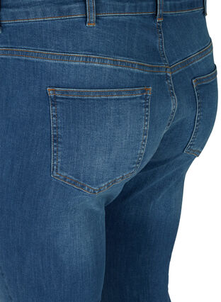 Ekstra slim Sanna jeans, Blue denim, Packshot image number 3