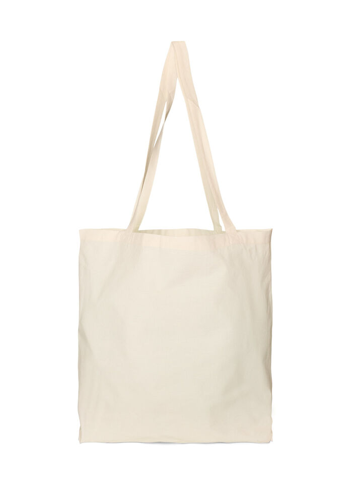 Tote bag med trykk, Orange, Packshot image number 1
