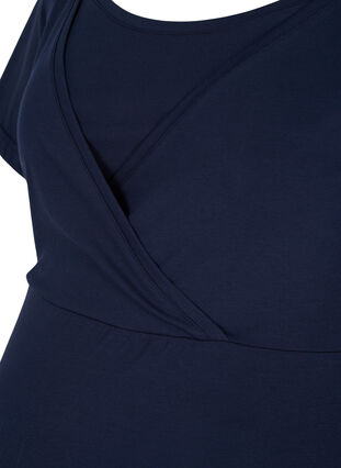 T-skjorte til gravide i bomull, Night Sky, Packshot image number 2