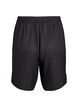 Shorts med lommer og h&oslash;y midje, Svart, Packshot image number 1