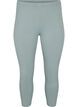 Basic 3/4-length viskosetights, Grønn, Packshot image number 0