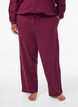 Joggebukser med lommer, M&oslash;rk Bordeaux, Model image number 2