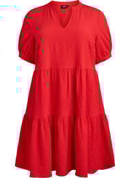 Kort A-linje kjole, R&oslash;d