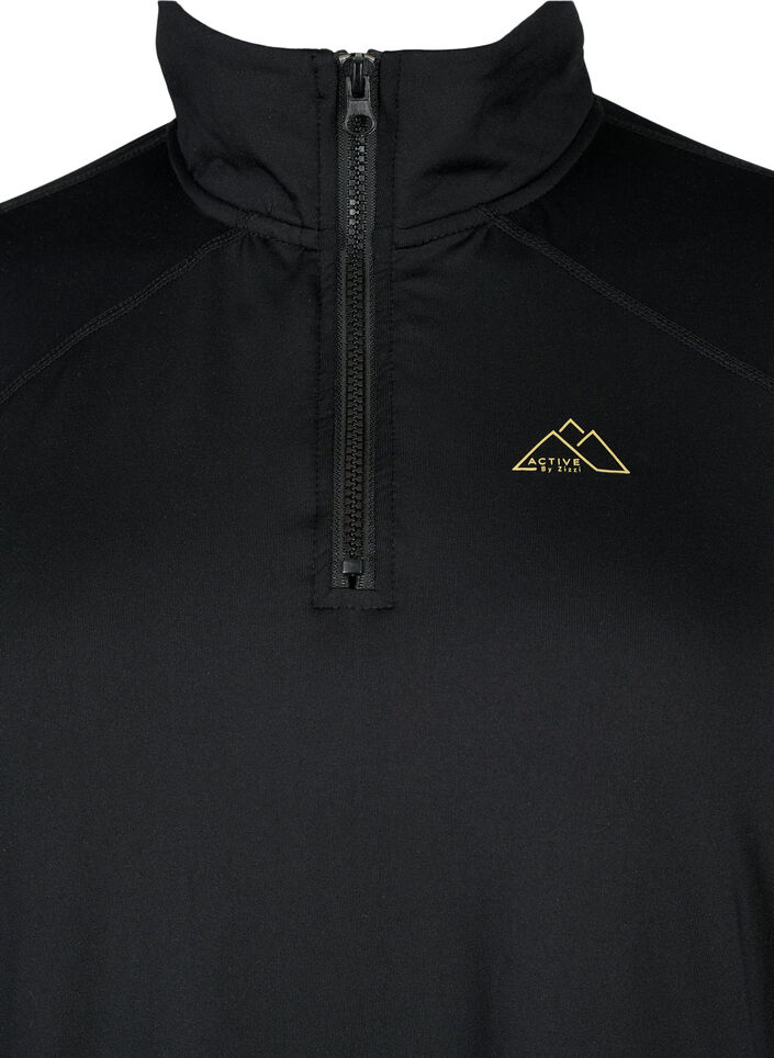 Undertr&oslash;ye med lommer og netting, Black, Packshot image number 2