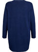 Ribbestrikket cardigan med lommer, Bl&aring;, Packshot image number 1