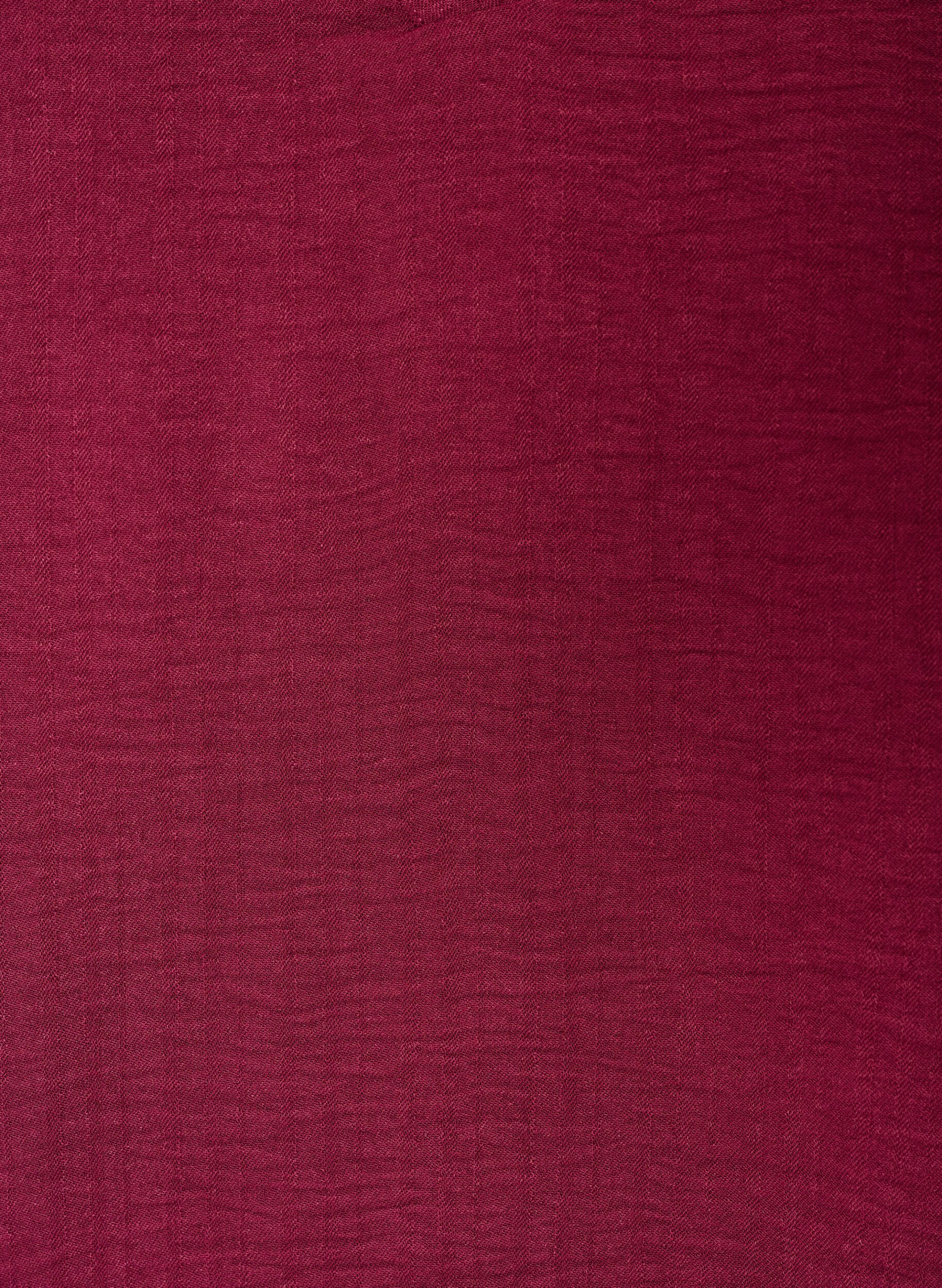 ZizziL&oslash;s bluse med korte ermer, R&oslash;d, Packshot image number 2