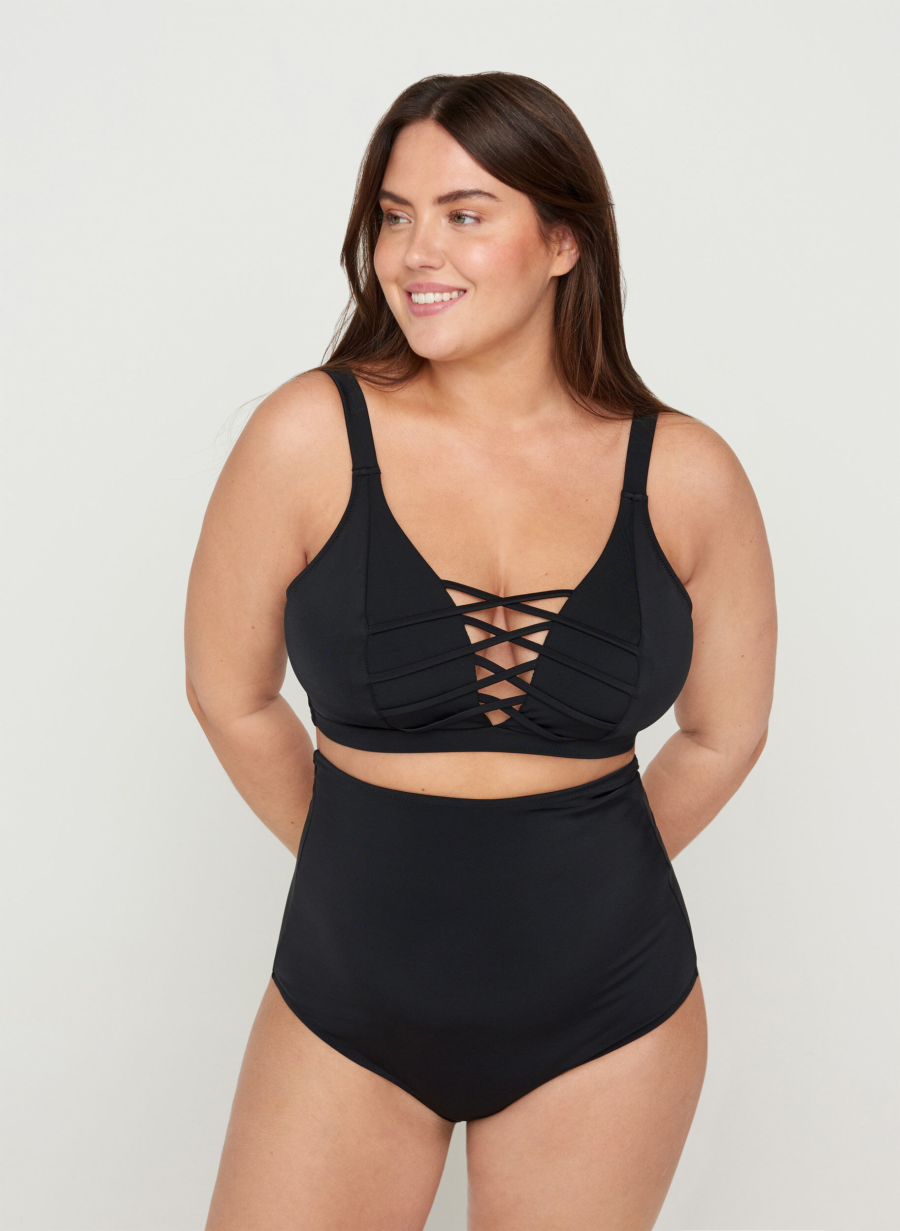Zizzi Bikiniunderdel, Black, Model image number 0