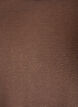 T-skjorte i viskose med glitterstriper, Brun, Packshot image number 2