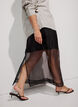 Langt skj&oslash;rt med organza-utseende, Svart, Model image number 0