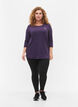 Treningsgenser med 3/4-ermer, Lilla, Model image number 1