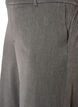 Dressbukse med h&oslash;y midje og straight fit, Gr&aring;, Packshot image number 2