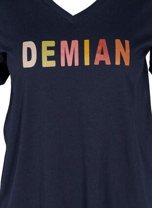 T-skjorte med trykk, Night Sky DEMIAN, Packshot image number 2