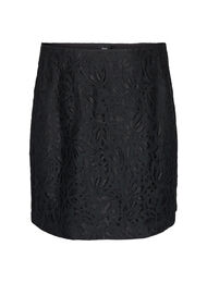 Kort blondeskjørt, Black