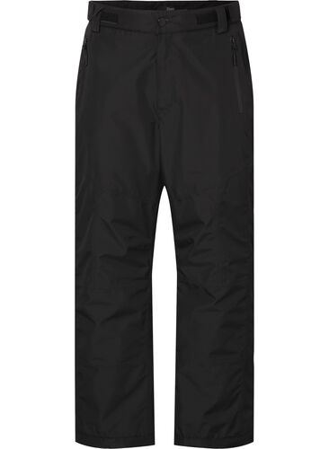 Skibukser med justerbar midje, Black, Packshot image number 0