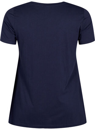 T-skjorte av bomull med korte ermer, Night Sky LOVE, Packshot image number 1