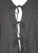 Strikket cardigan med knytedetaljer, Dark Grey Melange, Packshot image number 2