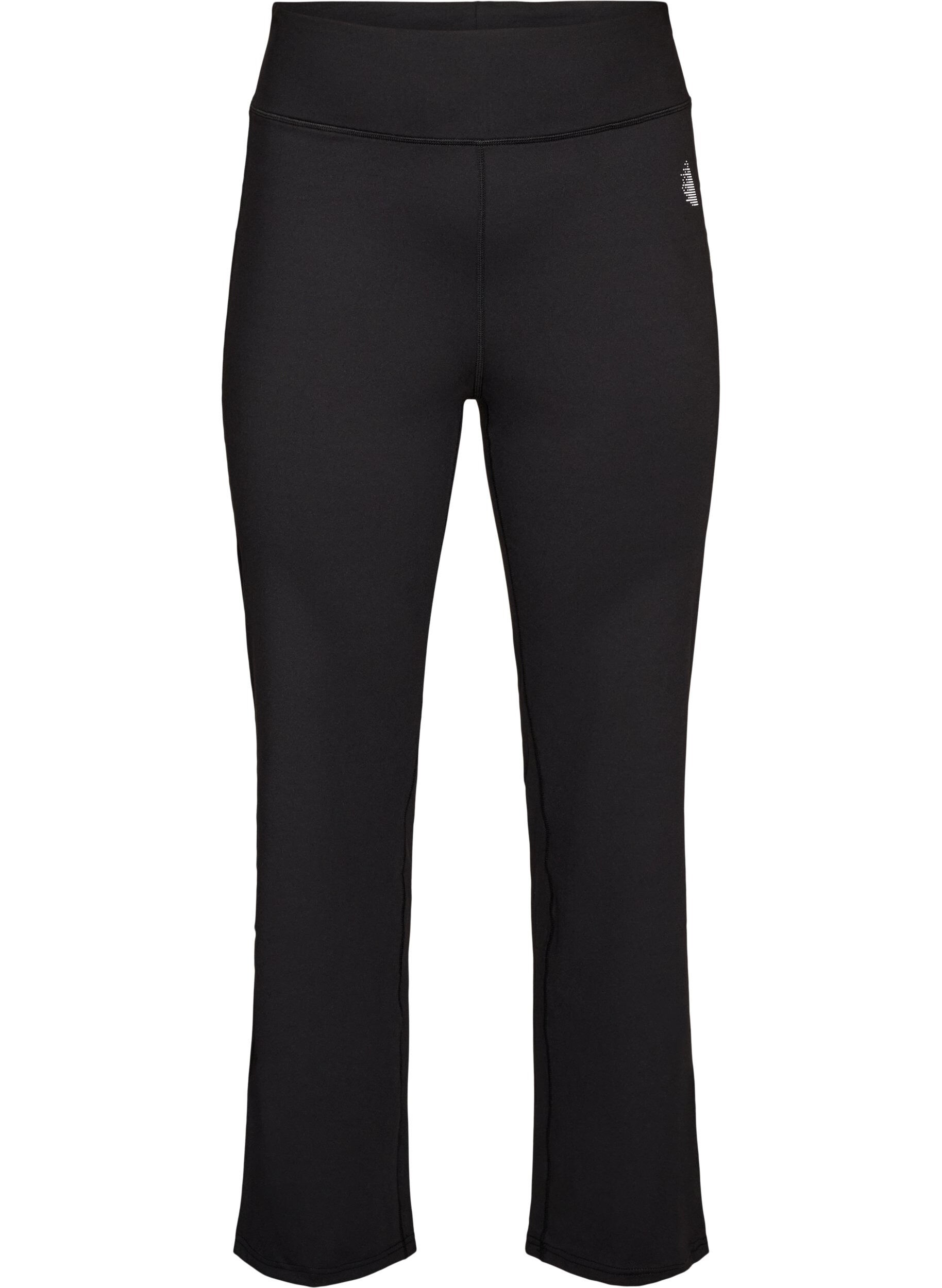 Bootcut treningstights med h&oslash;y midje