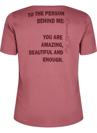 Zizzi FLASH - T-skjorte med motiv, Brun, Packshot image number 1