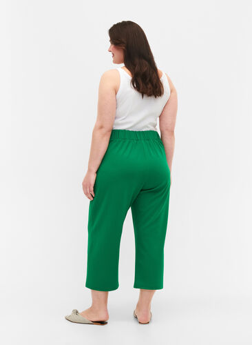 7/8-bukser med løs passform, Jolly Green, Model image number 1