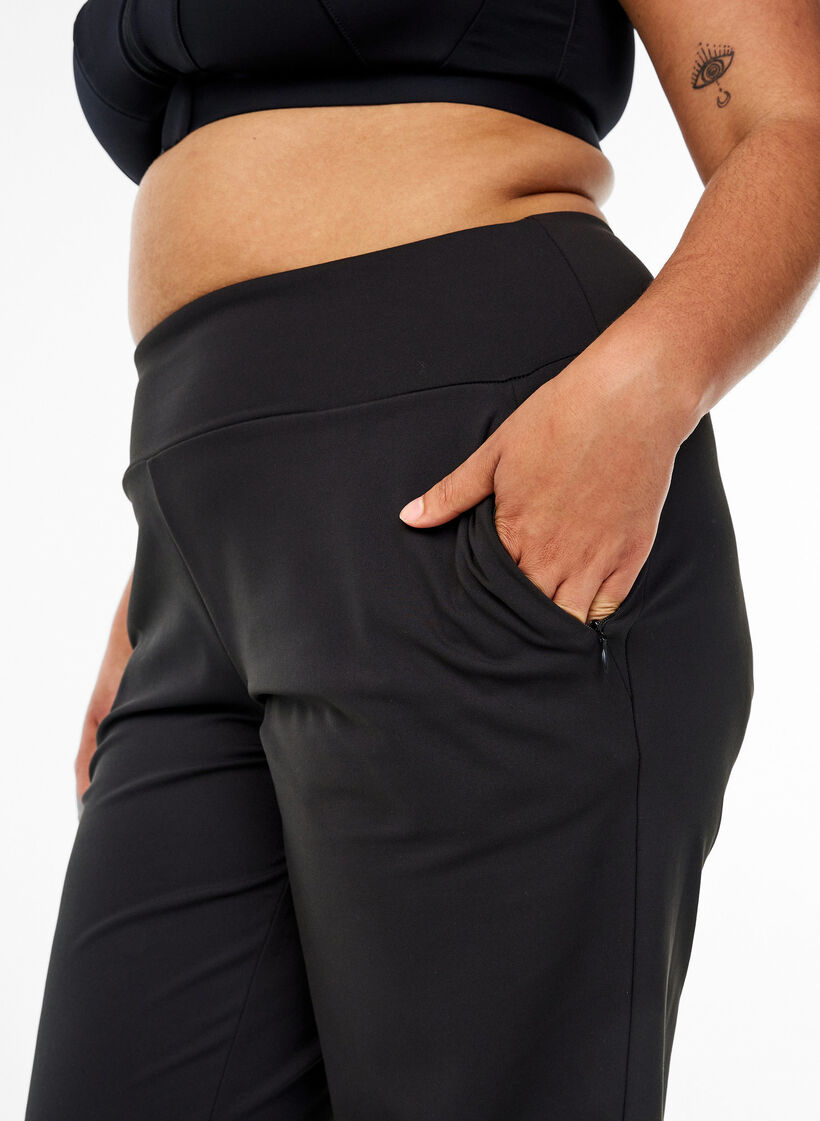 Joggebukser med lommer, Black, Model