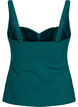 Tankini med drapering, Grønn, Packshot image number 1