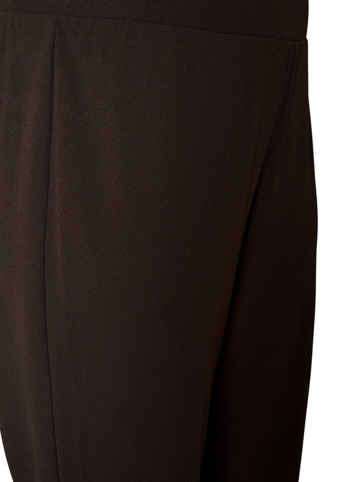 Bukser med rett passform, Brun, Packshot image number 2