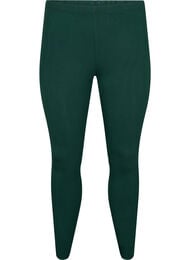 Basis leggings i viskose, Gr&oslash;nn