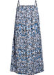 Midi slip-kjole i viskose, Svart, Packshot image number 0