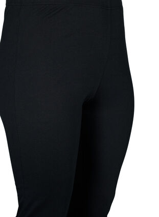FLASH - leggings 2 stk., Black/Black, Packshot image number 2